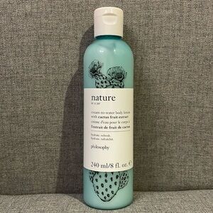 NEW Philosophy Nature in a Jar Cream-to-Water Body Lotion 8 oz HTF!